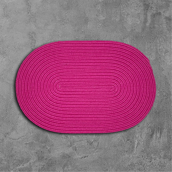 BR70R024X108 Boca Raton - Magenta 2'x9' Rug, 100% Polypropylene - Runner (Oval).