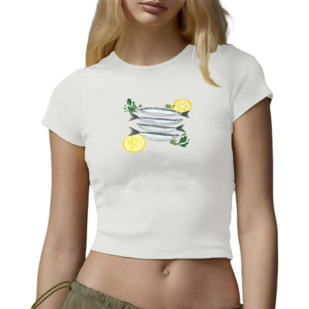 

ZAGHNRENJ Women Y2K Baby Tees Graphic Print Short Sleeve Aesthetic Crop Tops Cute Grunge Tops for Teen Girls ABH-2982