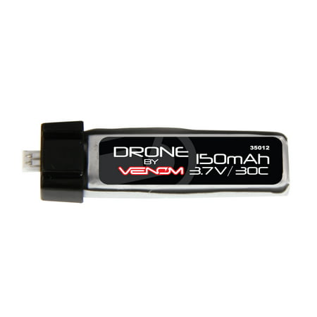 Blade Nano QX 30C 1S 150mAh 3.7V LiPo Drone Battery with JST-MCX plug by (Best Battery For Nano Qx)