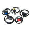 thumbnail image 2 of Botón pulsador de encendido y apagado de 22 mm para motocicleta, conector de botón de 12 V, interruptor de manillar para ATV, bicicleta electrónica, scooter, motocicleta, 2 of 5
