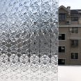 thumbnail image 1 of Película para ventana, película decorativa 3D estática para privacidad de ventana, sin pegamento, extraíble para ventana, vidrio esmerilado retro, película opaca para ventana con bloqueo solar para e, 1 of 4