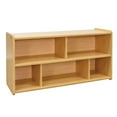 thumbnail image 5 of Tot Mate Toddler Wooden Compartment Storage, Shelves/Bookshelf, Maple, Ready-to-Assemble, 5 of 6