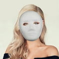 thumbnail image 5 of Unique Bargains 1 Pc Male Portrait Party Mask White Pulp, 5 of 5