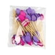 thumbnail image 4 of 100 piezas de adornos de madera para tartas, decoración de comida, sándwiches, brochetas de barbacoa, postres, palillos de frutas para bodas, Pascua, fiestas de verano Huevo, 4 of 9