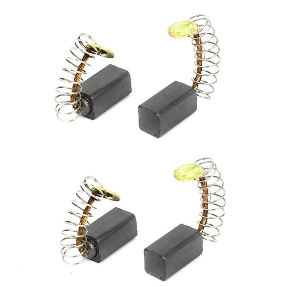 Unique Bargains 4PCS Electric Drill Motor Power Tool Carbon Brushes 10mm x 5mm x 5mm