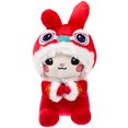 thumbnail image 1 of Rabbit Bunny Stuffed Toy Doll Chinese Zodiac Rabbit Mascot Toys Bunny Pillow Toy, 1 of 8