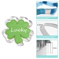 thumbnail image 3 of YAOMOBB Easter Baking Tool Easter Cookie Cutter St Patricks Day Hat Rainbow Clover Shape Reusable Easy Release Stainless Steel Mold, 3 of 7