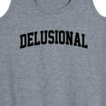 thumbnail image 3 of Instant Message - Delusional - Women's Racerback Tank Top, 3 of 6