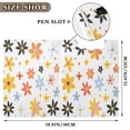 thumbnail image 3 of FORMRS A4 Clipboard Folder with Pen Holder Horizontal Foldable School Office Binder, Colorful Retro Floral, 3 of 9