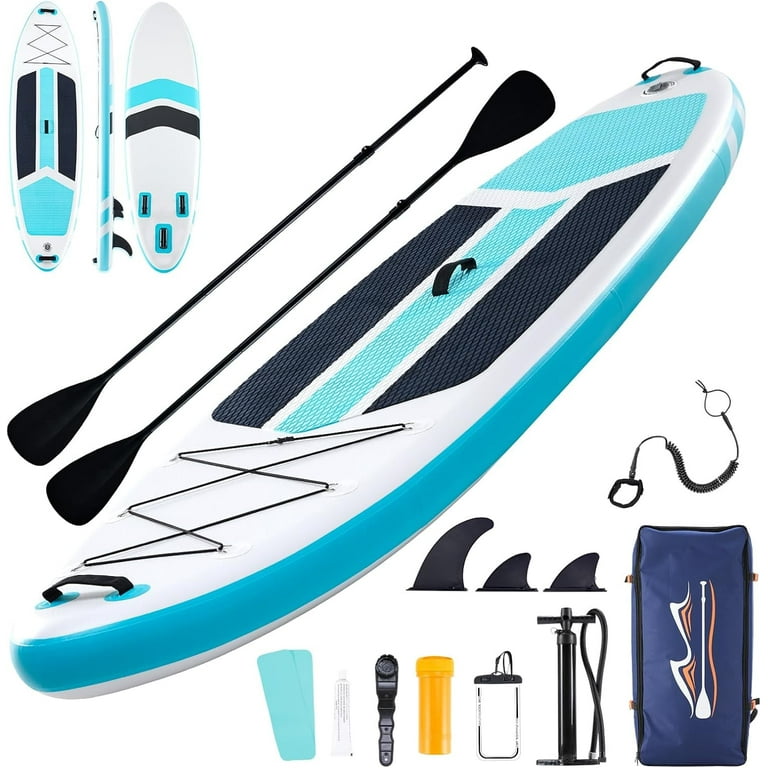 CONCETTA Inflatable Paddle Board, 10.8'x34'' Non-slip EVA Deck