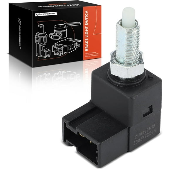 A-Premium Brake Light Switch Lamp Compatible with Hyundai Elantra 2001-2012, Sonata 1999-2005 2009-2012, Tucson 2005-2009, Tiburon 2003-2008, Genesis Coupe & Kia Soul, Sportage, Spectra, 2 Pins