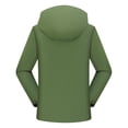 thumbnail image 5 of Cmfcve Rain Jacket for Women Waterproof Lightweight Windbreaker Jacket with Hood Packable Zipper Raincoat with Pockets M-4XL, 5 of 7
