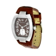 Ladies Square Brown Leather