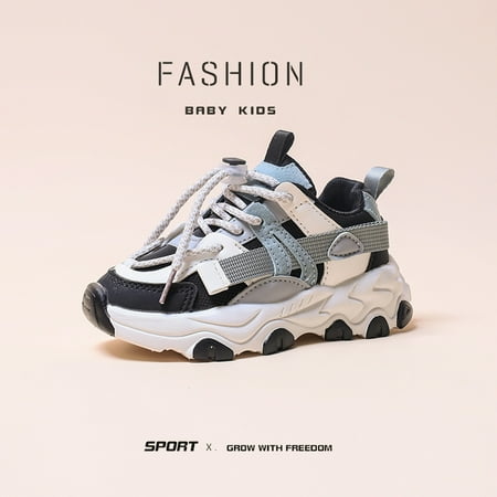 

Kids Sneakers Breathable Lightweight Sports Shoes Outdoor Running And Walking For Boys And Girls