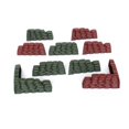 thumbnail image 1 of 270 Piece Plastic Soldier 4cm Army Figures Playset Army Sand Scene Model Toy, 1 of 9