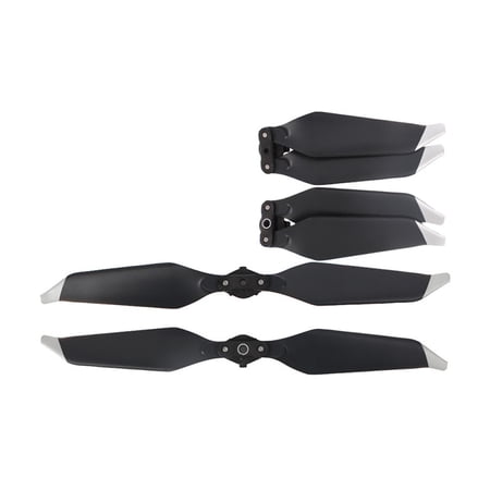 4Pcs Drone Repair Propellers Accessory Platinum Propellers Noise Reduction for DJI Mavic Pro/Mavic Pro 8.3"X3.1", Silver