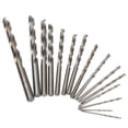 thumbnail image 3 of Ouitble 1 Juego de Brocas de Cobalto Dorado Oxidado de 15 Piezas, Brocas de Taladro de 135° para Cortar Metales Duros, 1,5-10 mm, para Metalurgia, 3 of 14