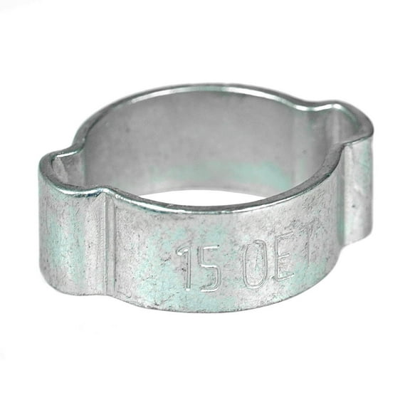 Midland Metal 3/4" Two Ear Hose Clamp for OEM Applications Carbon Steel 1010027