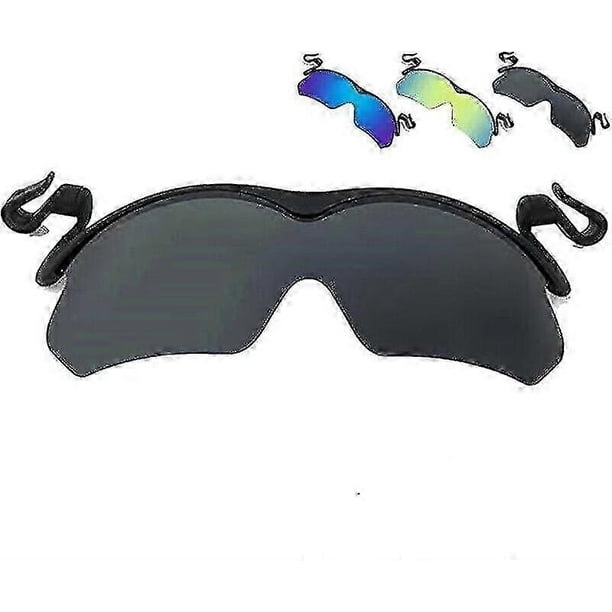 Clip Cap Sports Sunglasses, Mens Womens Clip on Sunglasses, UV400 Polarized Sunglasses for Fishing Biking Hiking Outdoor