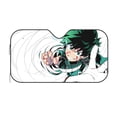thumbnail image 4 of My Hero Academia Car Windshield Sun Shade, Front Window Sun Shades, Visor Shield Cover For Car Suv Truck, Visor Protector Blocks Uv Rays, Keep Your Vehicle Cool, Small, 51*27.5 Inch, 4 of 8