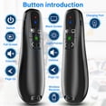 thumbnail image 2 of Presentation Clicker NinjaABXY inalámbrico recargable, 2 of 7