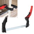 thumbnail image 1 of Fyydes Quick Ratchet Adjustable F Clamps Woodworking Bar Clips Fixing Clamp DIY Carpenter Accessory,F Clamp,Woodworking F Clamp, 1 of 10