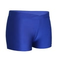 thumbnail image 3 of Venjoe Kids Girls Stretchy Booty Shorts Athletic Gymnastics Ballet Dance Shorts Gym Yoga Shorts Royal Blue 14, 3 of 5