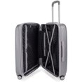 thumbnail image 2 of BADGLEY MISCHKA BMLUGSETSNSIL Snakeskin 3 Piece Expandable Luggage Set (Silver), 2 of 7