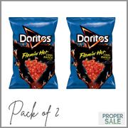 Doritos Flamin' Hot Cool Ranch Flavored Tortilla Chips, 9.25 oz Bag ( pack of 2 )