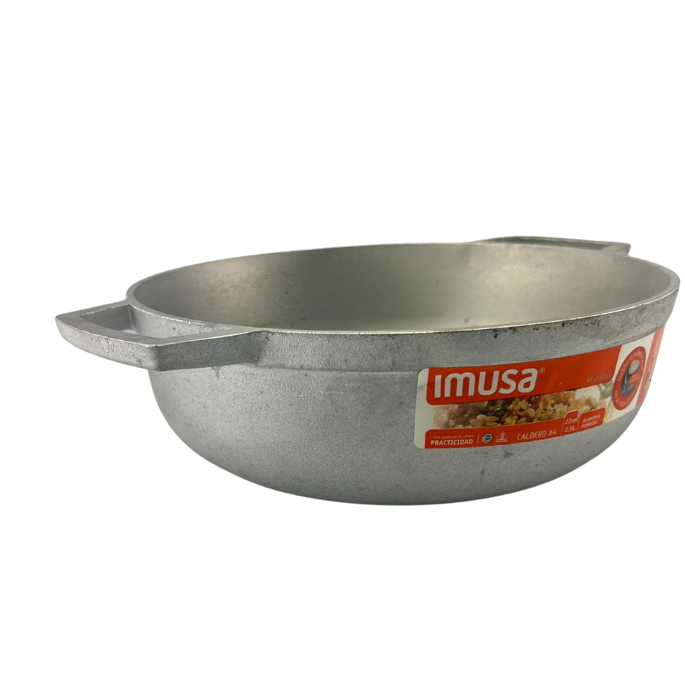IMUSA Cast Aluminum Caldero Dutch Oven with Double Side Handles