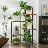 Plant Stands Indoor Outdoor Corner Tall Shelf Plant Shelves Wood Plant ...