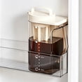 thumbnail image 4 of MMJ Cold Brew Coffee Maker Pitcher 1.6L with Removable Filter Spill Safe Carafe for Iced Tea Fruit 9.05x5.9x3.54in, 4 of 6