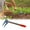 Two teeth+pipe handle, variant on Kumdkd Triangular Garden Hoe, Stainless Steel Weeding & Digging Tool with Serrated Edge, Multifunctional Agricultural Tool for Soil Loosening, Planting Vegetables and Flowers