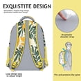 thumbnail image 5 of Hawaiian Tropical Leaf Backpack - Waterproof & Ergonomic Bookbag with Aloha Floral Print for Teens, 5 of 6