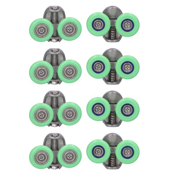 Rodillos para puertas de ducha,Rodillos para puertas de ducha Piezas de repuesto duraderas para puertas de ducha Rodillos para puertas de acero inoxidable creados magistralmente
