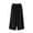 Black, variant on Wide Leg Cotton Linen Pants Women Flowy Gauzy Elastic Waist Palazzo Trousers with Pockets 2026 Summer Beach Boho Clothes Red