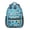 Police and Megaphone, variant on Police and Checkered White Pattern Backpack for School, Cute School Bag with Adjustable Shoulder Straps and Padded Back, 15.3"x11"x6.7"