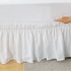 thumbnail image 4 of Cateissary Drop Bed Ajustable Elástico Cama Dust Ruffle Poliéster Colchón Decoración Ropa de cama Suministros Juegos de cama No.02 Cateissary HA004051-02, 4 of 6