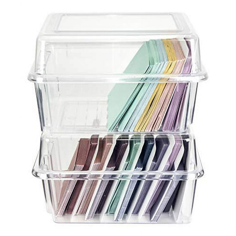 A7 Greeting Card Storage Box and Dividers