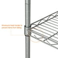 thumbnail image 6 of Zimtown 29''L x 13''W x 59''H Wire Shelving, Adjustable 5-Shelf Metal Garage Storage Rack Organizer for Kitchen Living Room, Chrome, 6 of 9