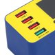 thumbnail image 2 of Cargador USB digital, cargador USB múltiple USB digital de 8 puertos Cargador con puerto USB Rendimiento inigualable, 2 of 12