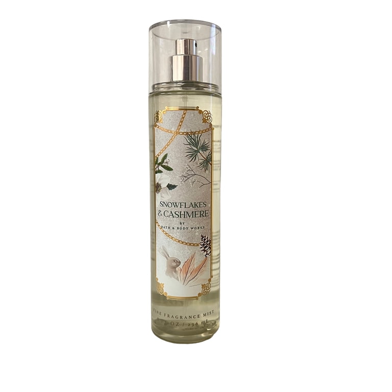 Bath and Body Works Snowflakes & Cashmere Fragrance Mist Set