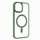thumbnail image 1 of Funda TEKKU Clear Color para iPhone 15 Transp Verde compatible con MagSafe, 1 of 5