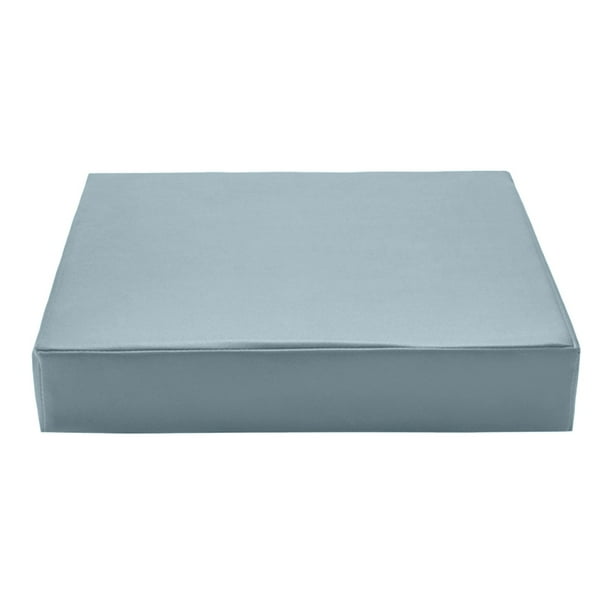 Sofa Vama Ropa de Cama Cojín de sofá de tela con tecnología impermeable para exteriores de 15,7 x 15,7 pulgadas, cojín de color sólido, cojín de esponja, cojín de ventana, cojín suave for Navideño