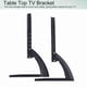 thumbnail image 4 of Soporte De Mesa Para TV, Tablero De Acero, Soporte Negro Para TV, Estructura Fuerte Con 4 Soportes Para TV De Mesa Para TV, 4 of 7