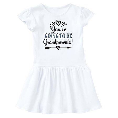 

Inktastic Going to be Grandparents Announcement Gift Gift Baby Girl Dress