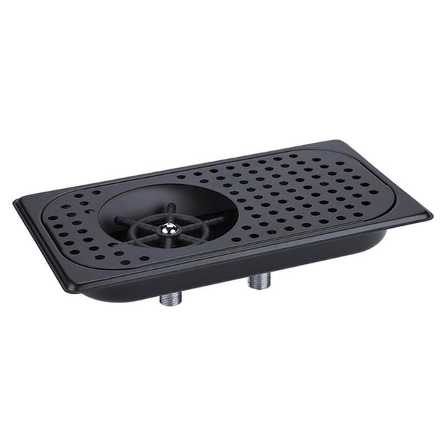 Stainless Steel Glass Rinser Cafe Glass Rinser for Kitchen Kitchen Sink Accessories Sinks Black