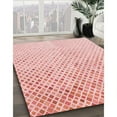 thumbnail image 3 of Ahgly Company Machine Washable Indoor Rectangle Transitional Light Rose Pink Area Rugs, 8' x 10', 3 of 7