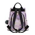 thumbnail image 2 of FORMRS Women's Travel Backpack Purse Anti-Theft Hidden Pockets Casual Shoulder Bag, Pastel Purple Marble Pattern, 2 of 7