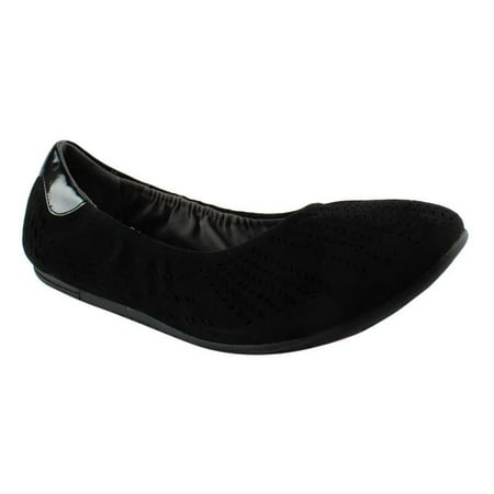 Foot Pedal Womens  Black Ballerinas Flats Size 9.5 (Best Flat Pedal Shoes)